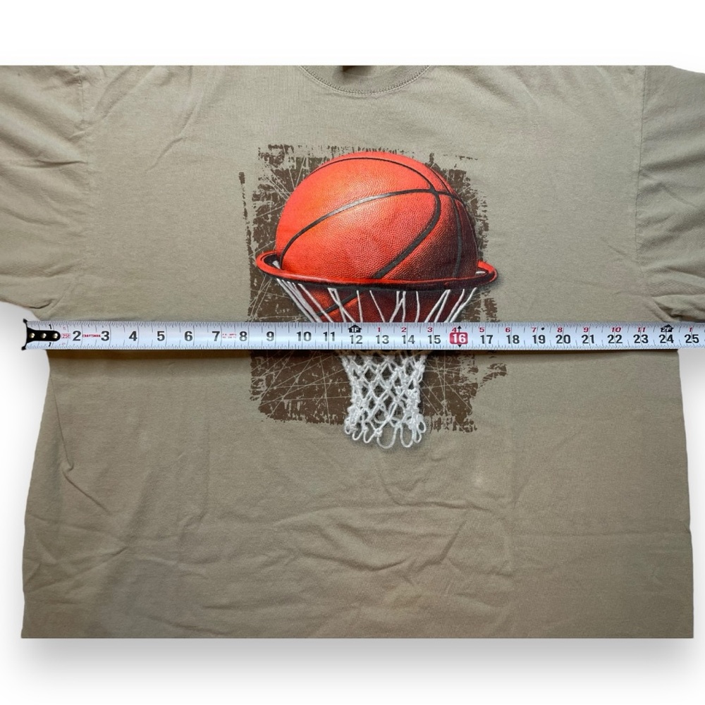 Vintage 90s No Boundaries Basketball Hoop Shirt Size XL - Picture 6 of 11